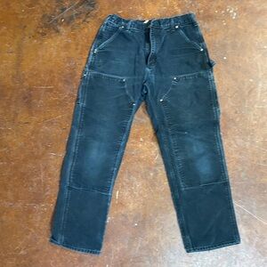 Carhartt Men's Black Cargo Pants 32x32